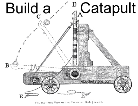 physics phenomena with catipult